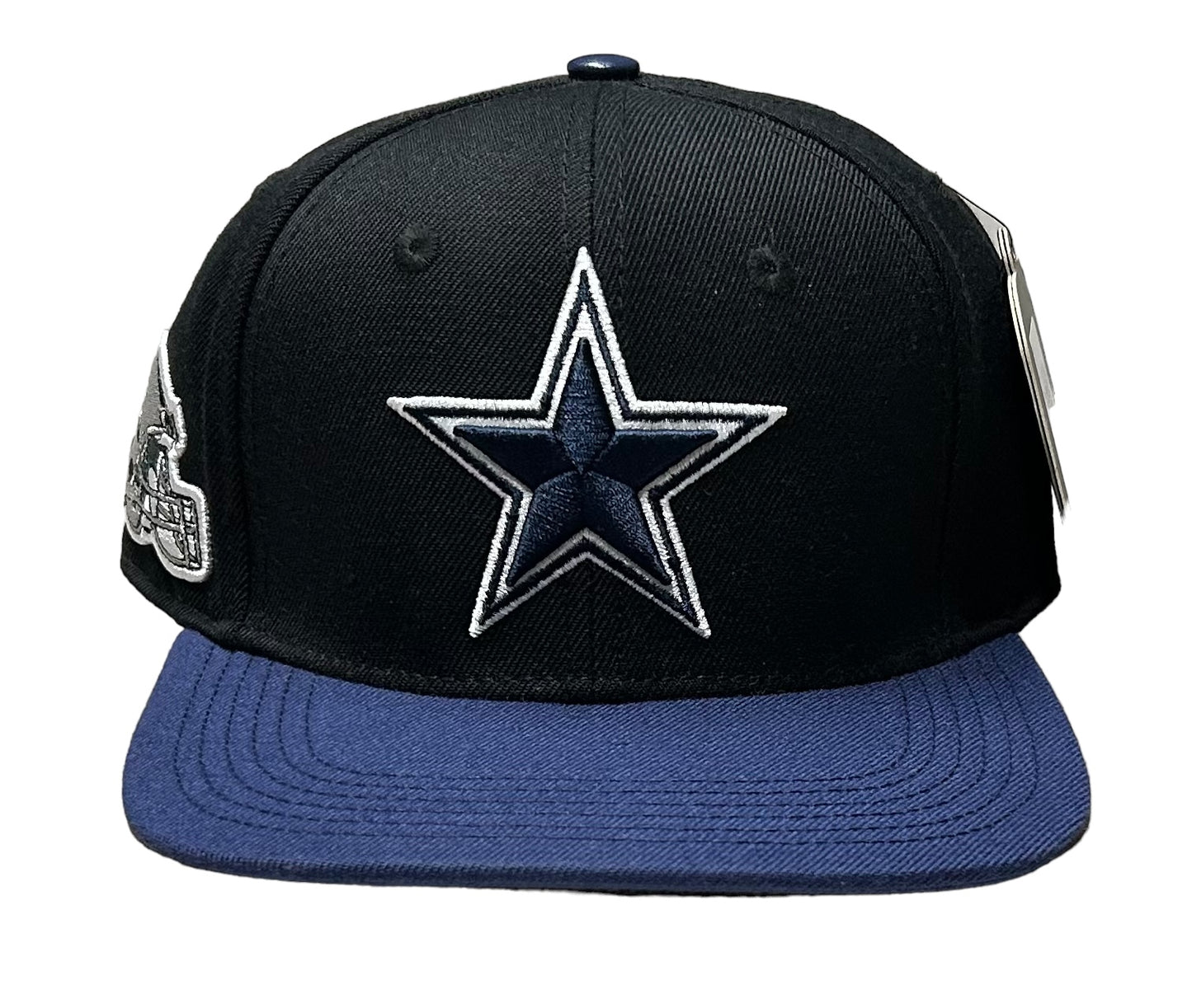 NEW Dallas Cowboys PRO STANDARD 2 Tone Leather Strapback Hat Big Star Logo