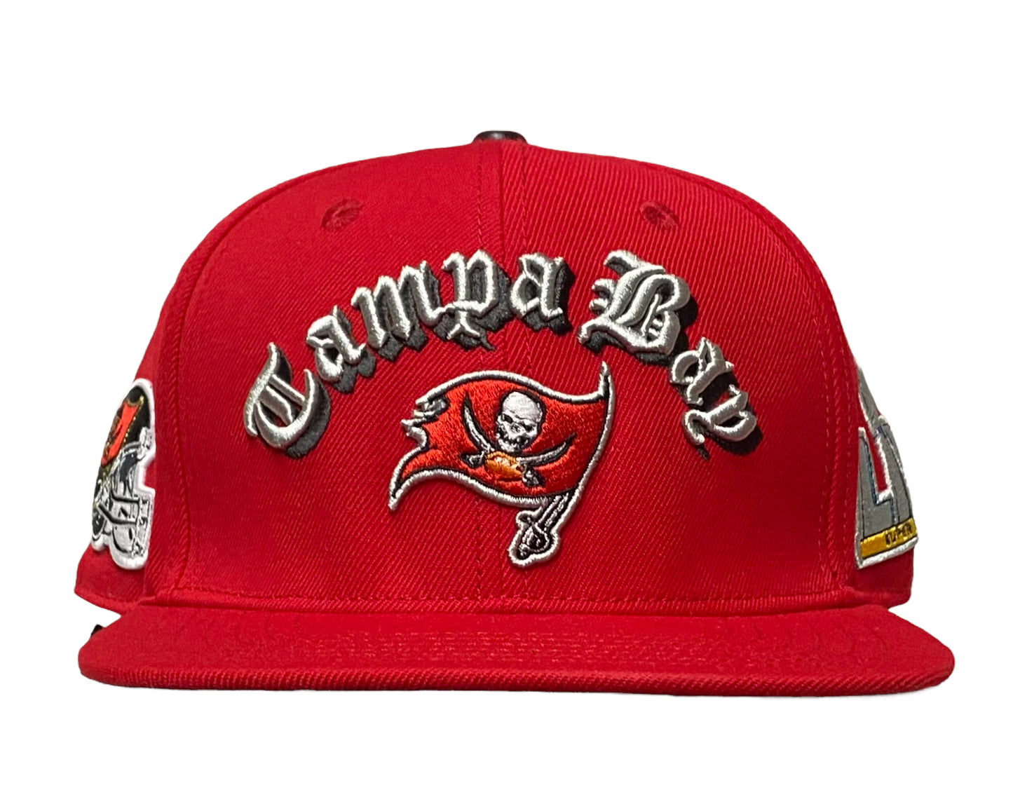 NEW Pro Standard Red Tampa Bay Buccaneers LV Super Bowl Champions SnapBack Mens