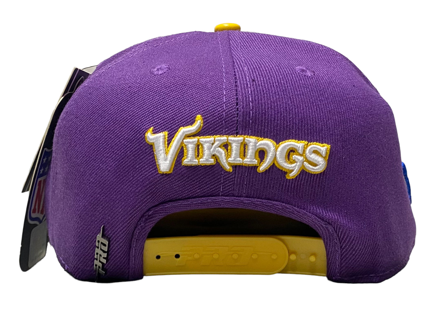 NEW Minnesota Vikings Pro Standard Hometown Snapback Hat - Purple Yellow UV