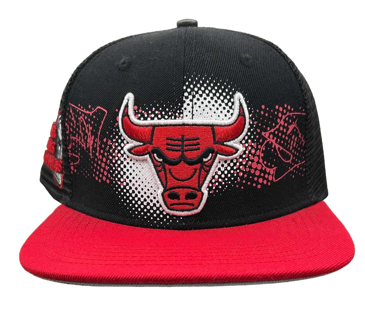 NEW Chicago Bulls PRO STANDARD Trucker Mesh Back SnapBack Hat Flat Brim Mens Cap