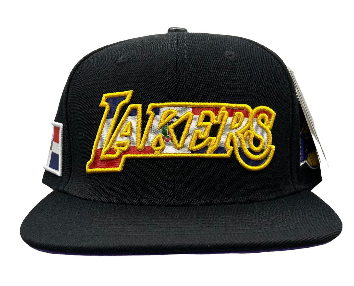 NEW Los Angeles Lakers PRO STANDARD SnapBack Hat Dominca Republica Purple UV