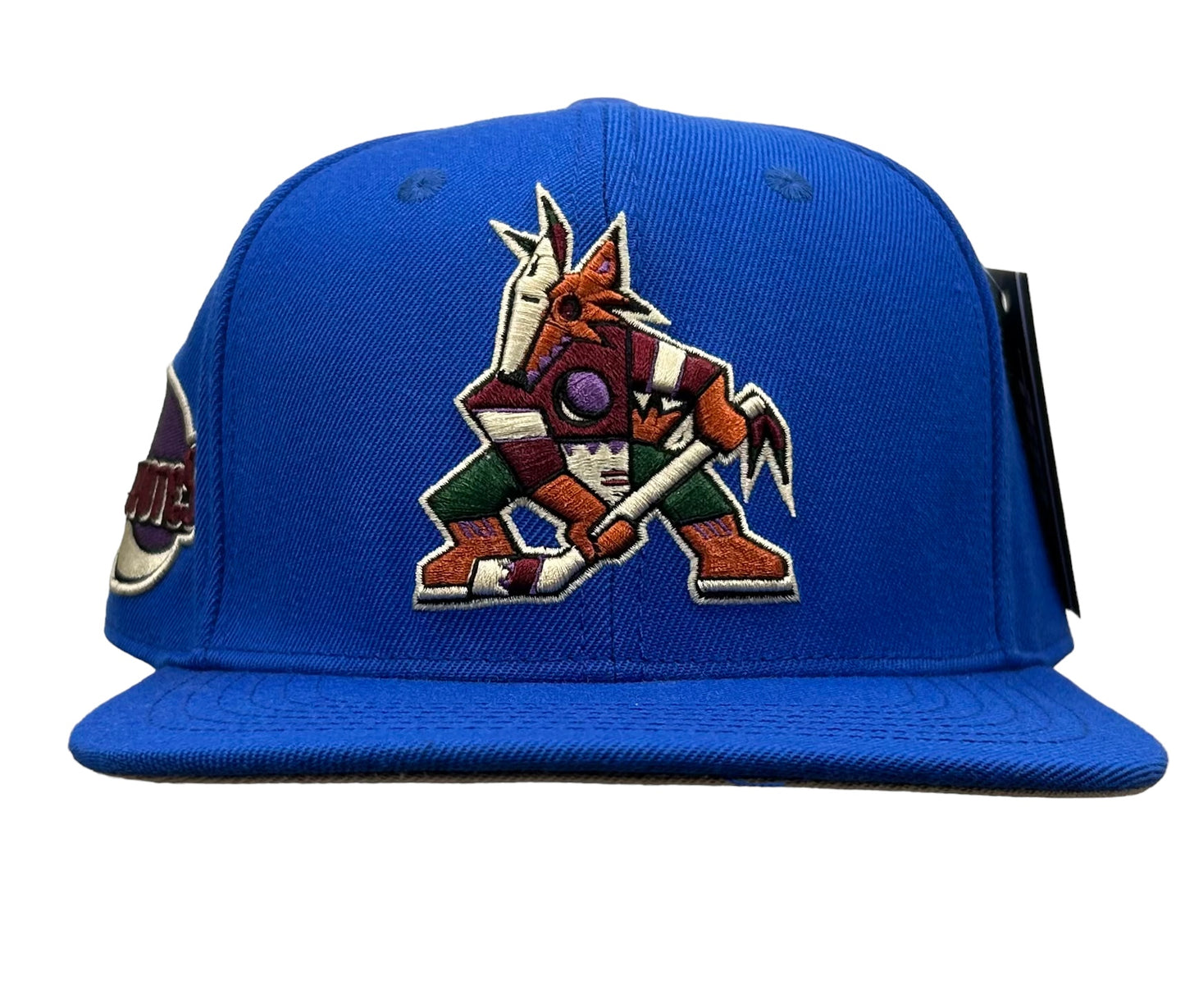 NEW Arizona Coyotes PRO STANDARD Blue SnapBack Hat Gray UV NHL Official Flat