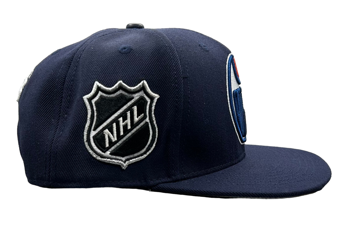 NEW Edmonton Oilers PRO STANDARD Navy Blue Wool  SnapBack Hat NHL Official Cap