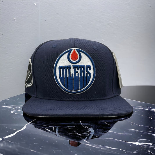 NEW Edmonton Oilers PRO STANDARD Blue SnapBack Hat NHL Official Hockey Cap