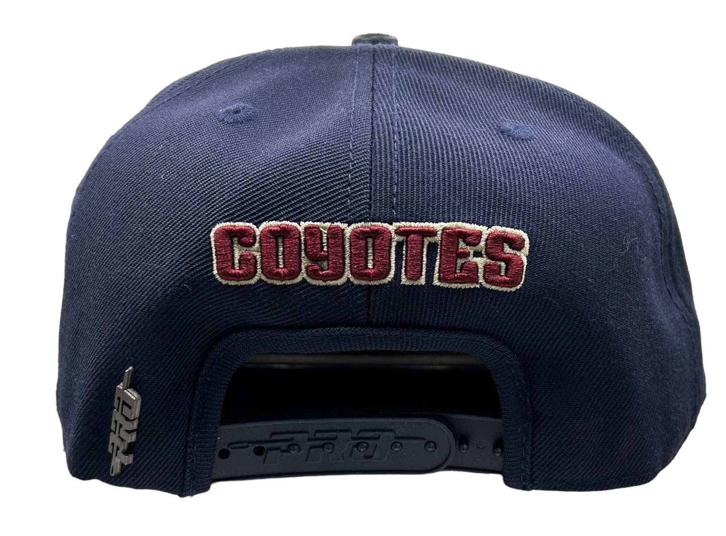 NEW Arizona Coyotes PRO STANDARD Navy Blue SnapBack Hat Moon Side Patch Gray UV