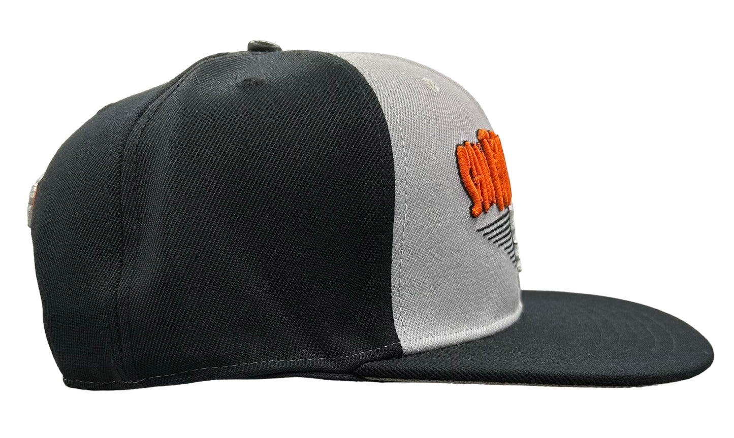 NEW San Francisco Giants PRO STANDARD 2 Tone Snapback Hat Flat Brim Cap Gray UV