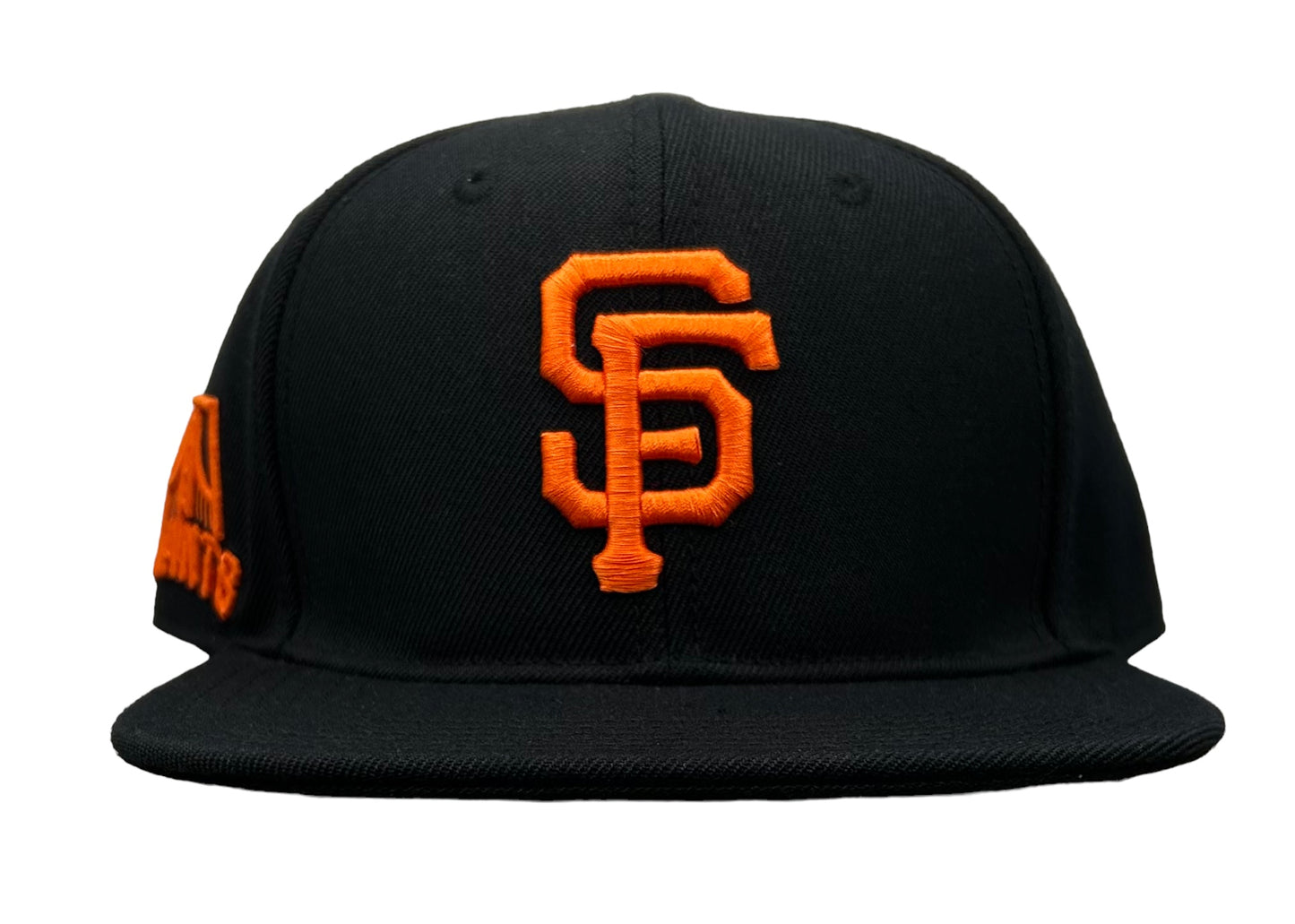 NEW San Francisco Giants PRO STANDARD Black Snapback Hat Flat Brim Cap