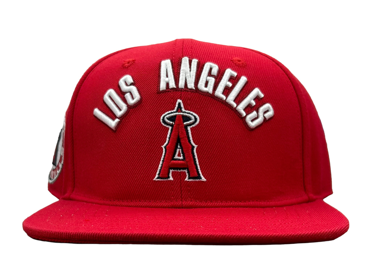 NEW Los Angeles Angels PRO STANDARD Red SnapBack Hat Flat Brim Adjustable Cap