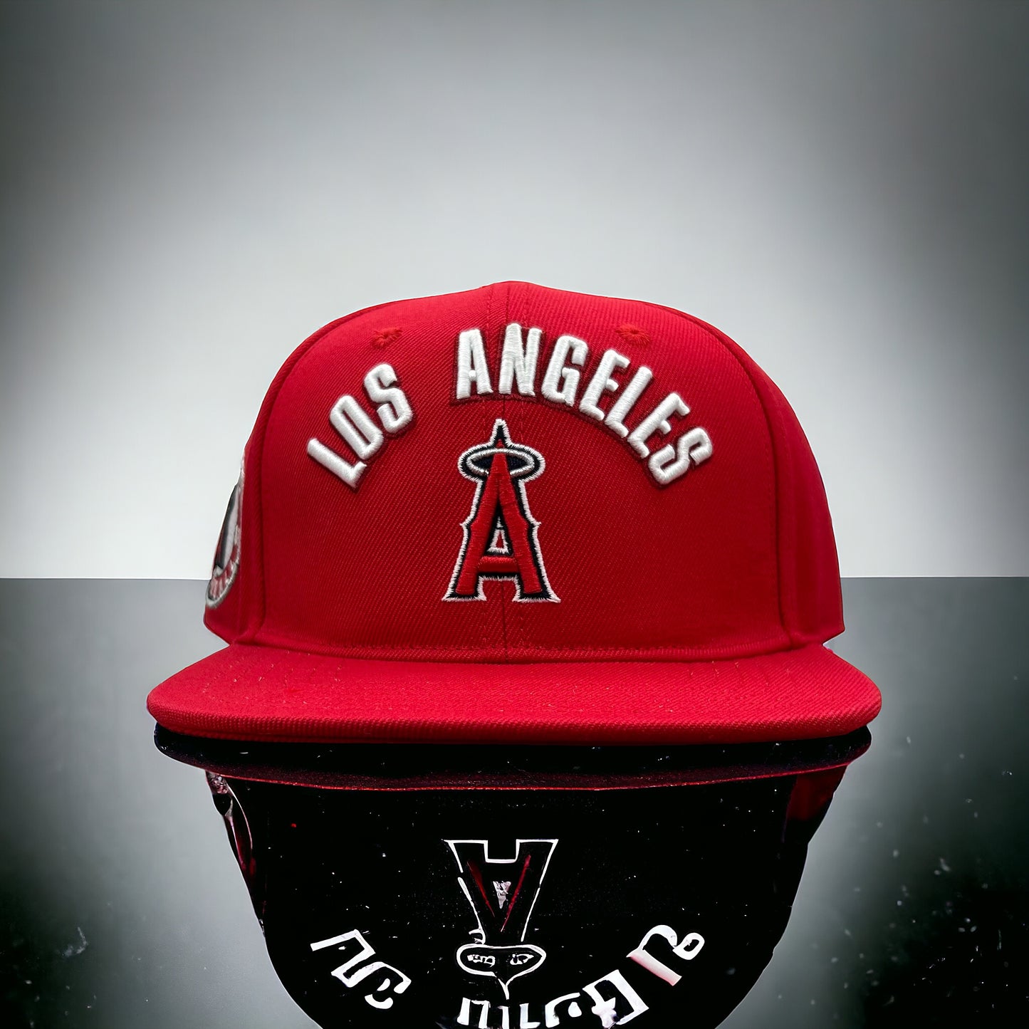 NEW Los Angeles Angels PRO STANDARD Red SnapBack Hat Flat Brim Adjustable Cap