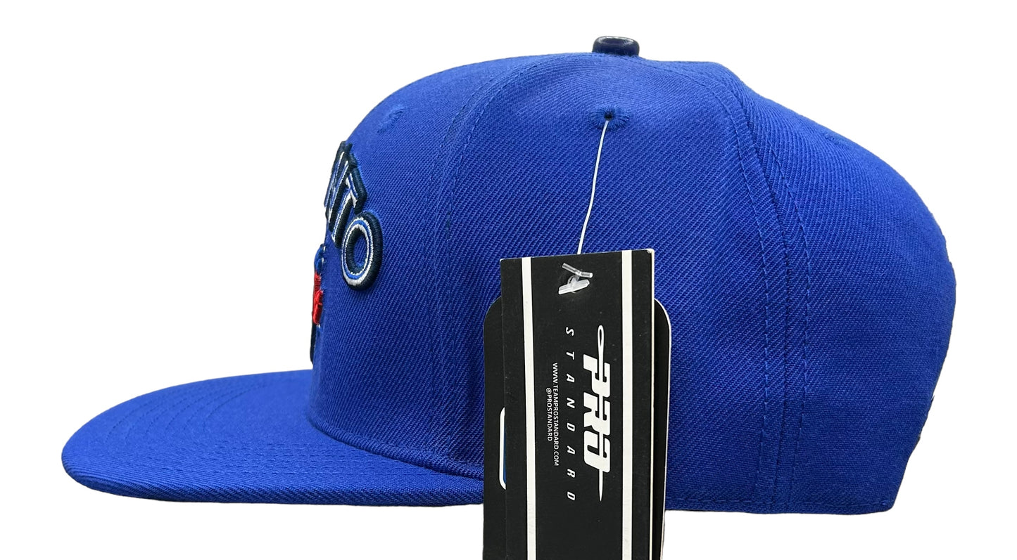 NEW Toronto Blue Jays PRO STANDARD SnapBack Hat Flat Brim Mens Adjustable Cap