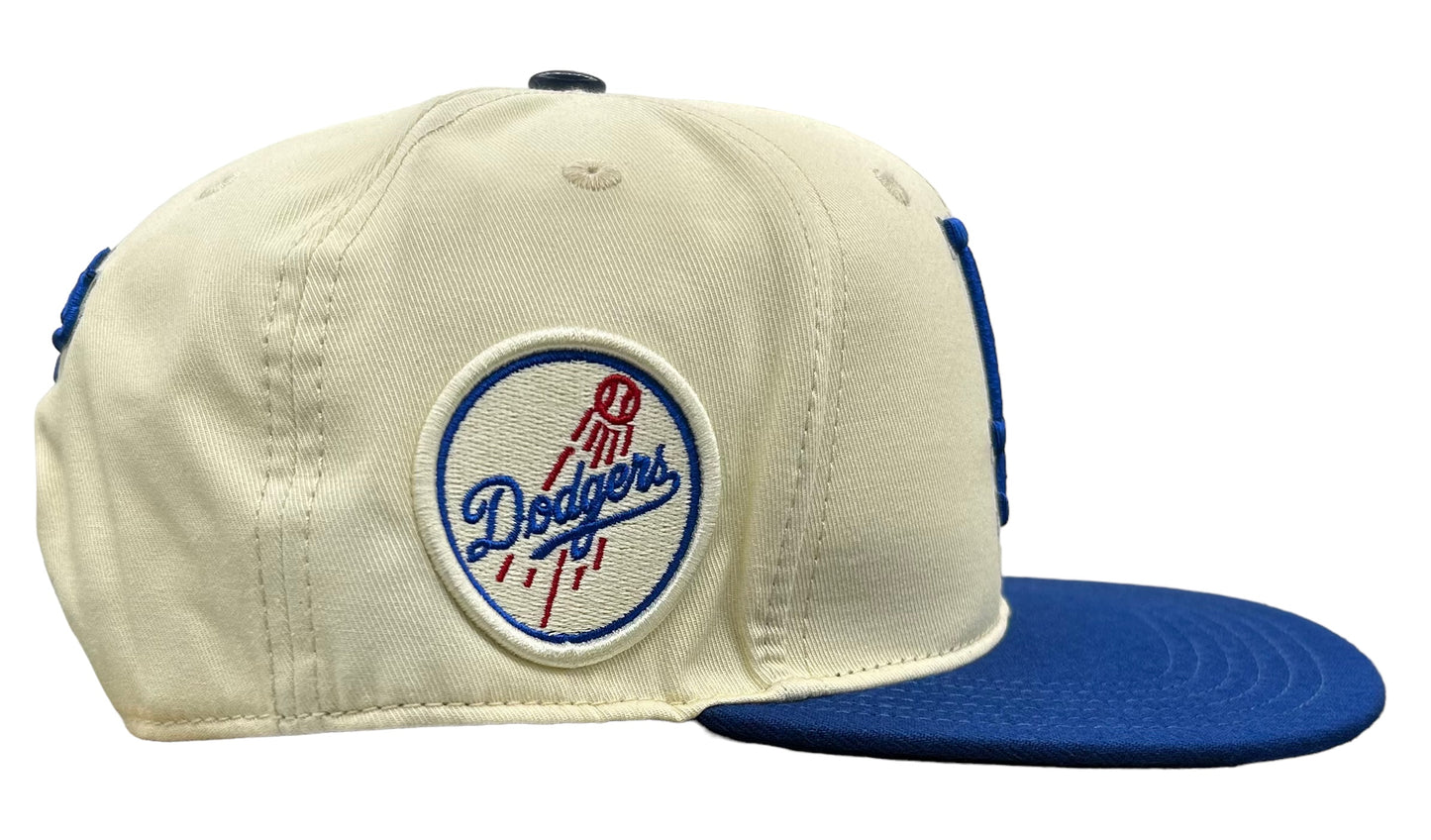 NEW Los Angeles Dodgers PRO STANDARD 2 Tone SnapBack Hat Flat Brim Cap