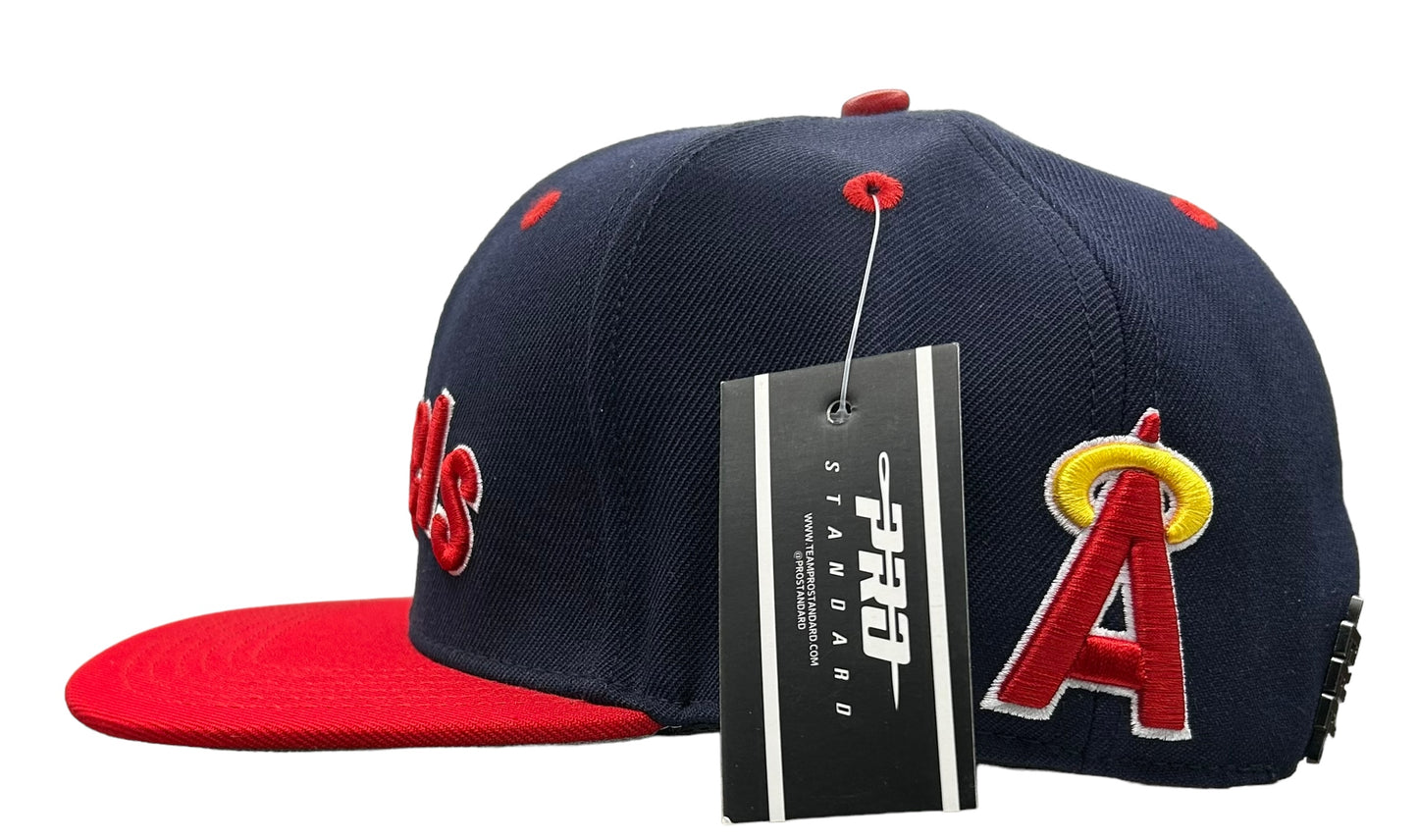 New Los Angeles Angels PRO STANDARD 2 Tone SnapBack Hat Flat Brim Cap