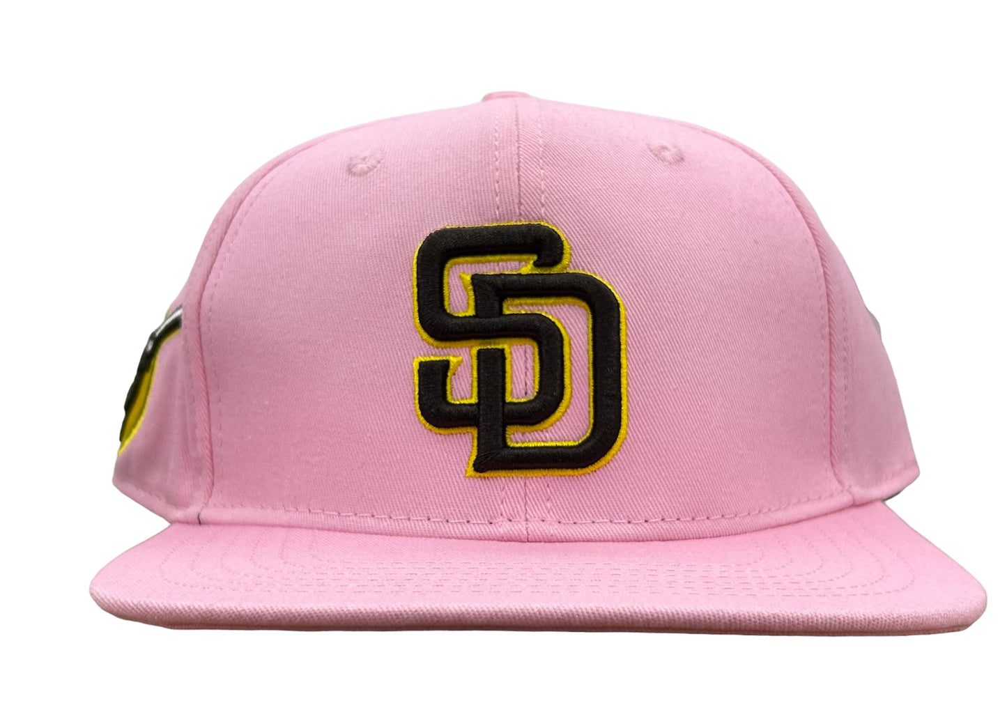 NEW San Diego Padres PRO STANDARD Pink SnapBack Hat Flat Brim Baseball Cap