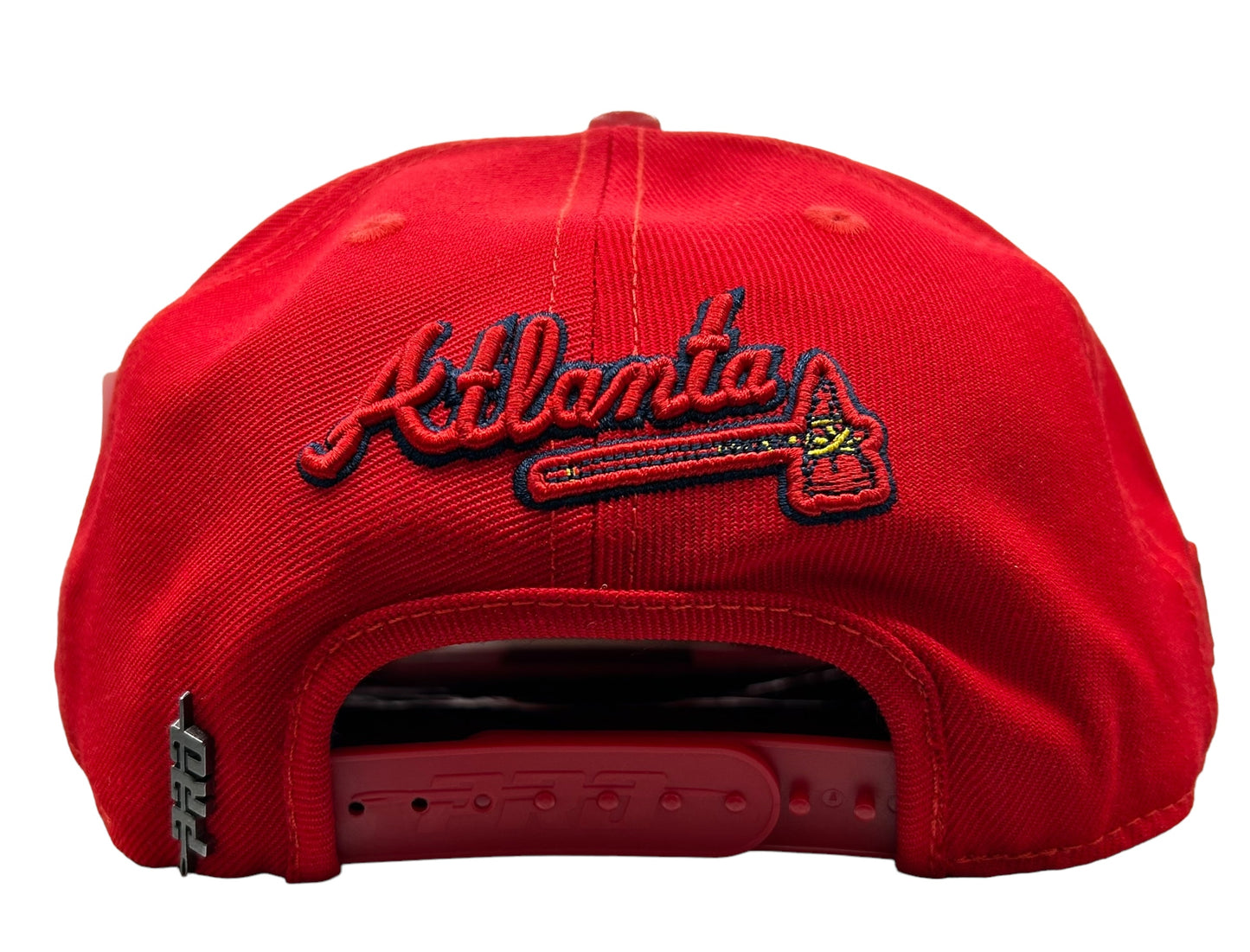 NEW Atlanta Braves PRO STANDARD Classic Logo SnapBack Hat Flat Brim Baseball Cap