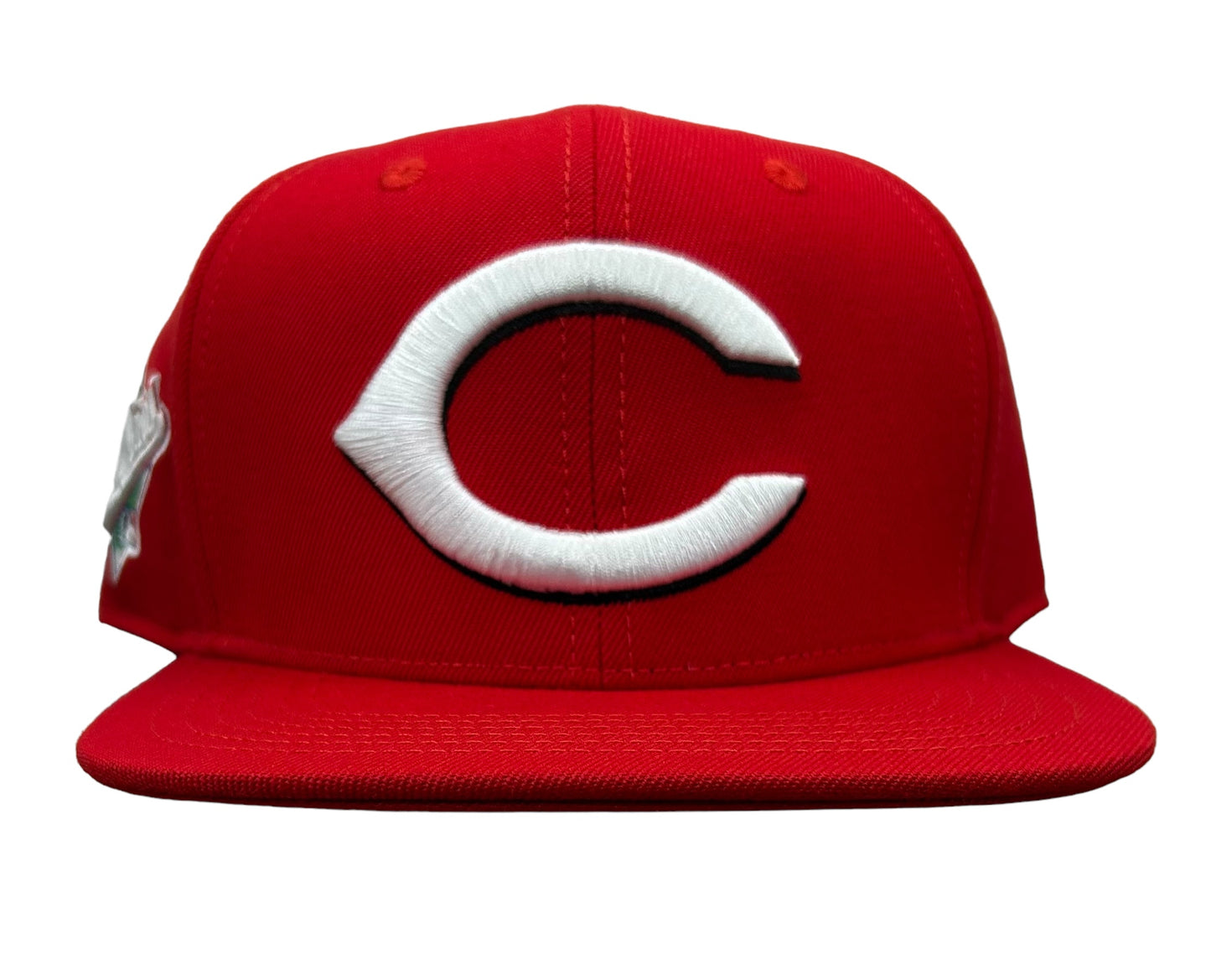 NEW Cincinnati Reds PRO STANDARD Classic Big Logo SnapBack Hat Red Flat Brim Cap