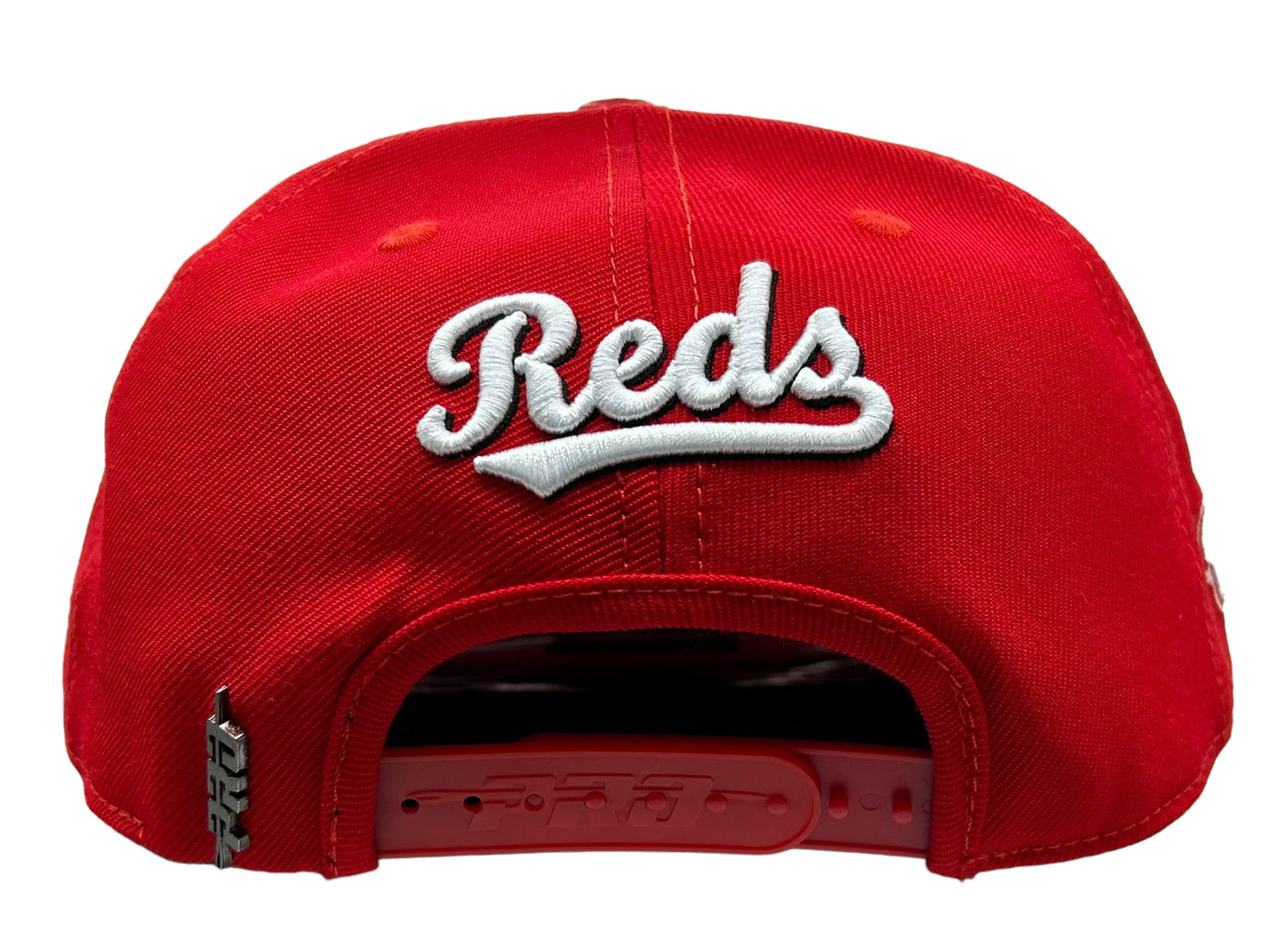 NEW Cincinnati Reds PRO STANDARD Classic Big Logo SnapBack Hat Red Flat Brim Cap