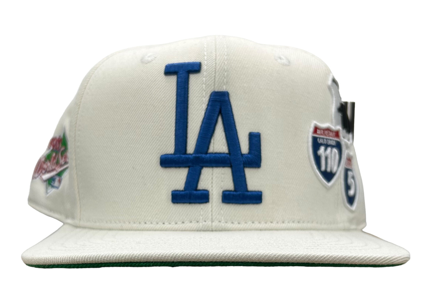 NEW Los Angeles Dodgers PRO STANDARD SnapBack Hat LA Freeway Logo Green UV Cap