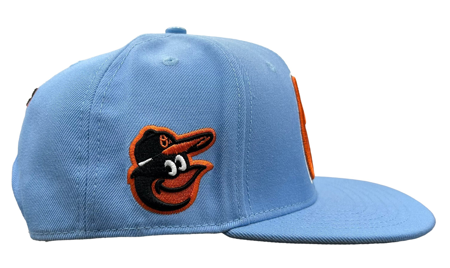 NEW Baltimore Orioles PRO STANDARD Blue SnapBack Hat Flat Visor Baseball Cap