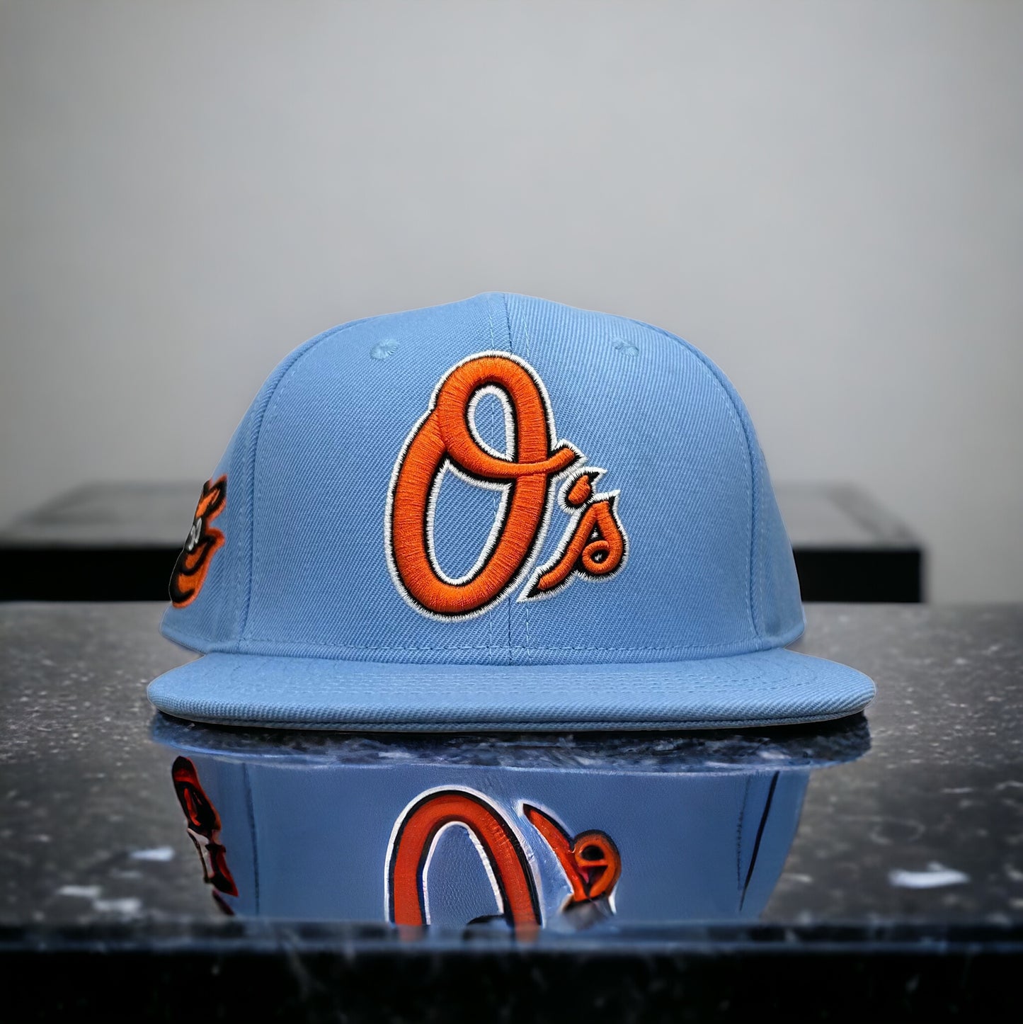 NEW Baltimore Orioles PRO STANDARD Blue SnapBack Hat Flat Visor Baseball Cap