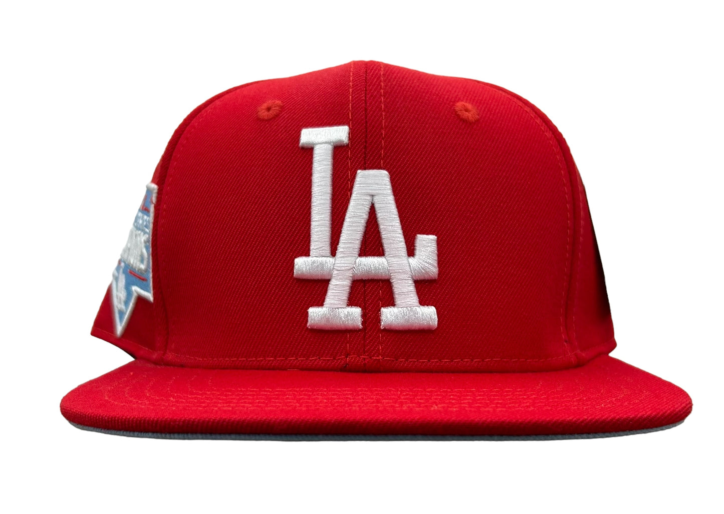 NEW Los Angeles Dodgers PRO STANDARD Red SnapBack Hat 2020 Champs Side Patch