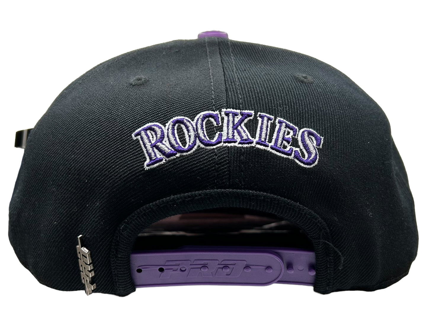 New Colorado Rockies PRO STANDARD Double Front Logo SnapBack Hat Pink UV Cap