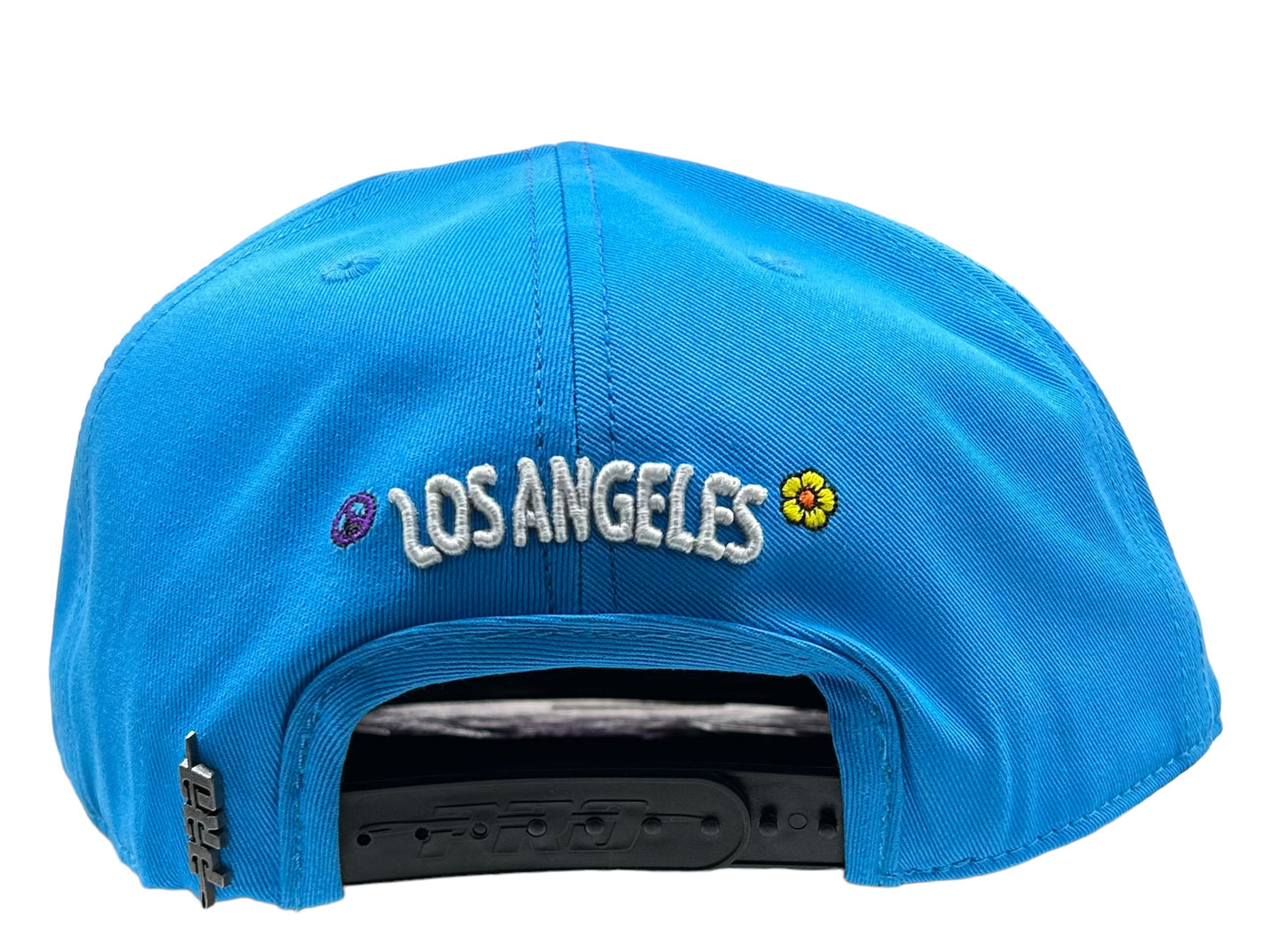 NEW Los Angeles Dodgers PRO STANDARD Hippy Trippy 2 Tone SnapBack Hat Purple UV