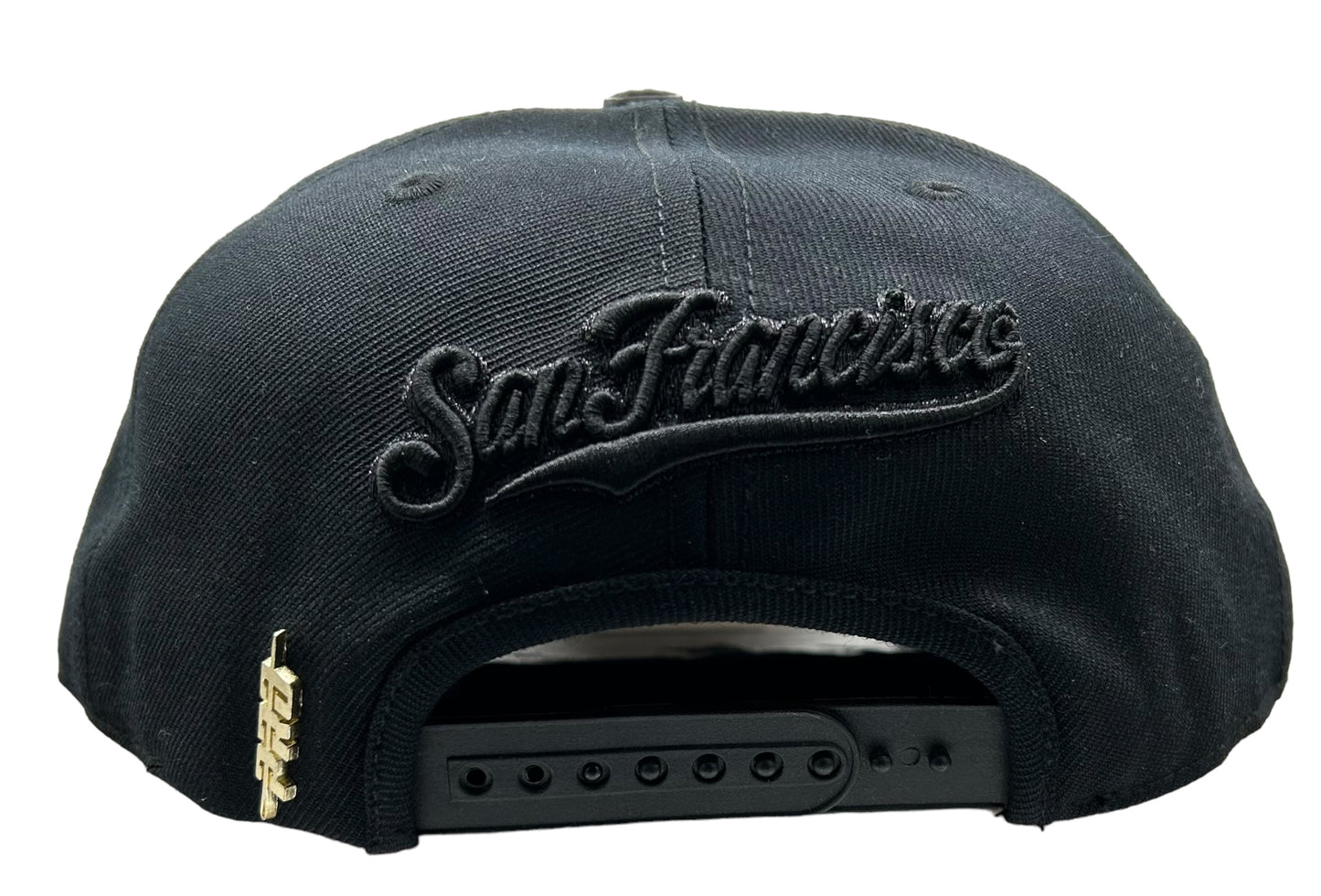 NEW San Francisco Giants PRO STANDARD Triple Black SnapBack Hat Flat Visor