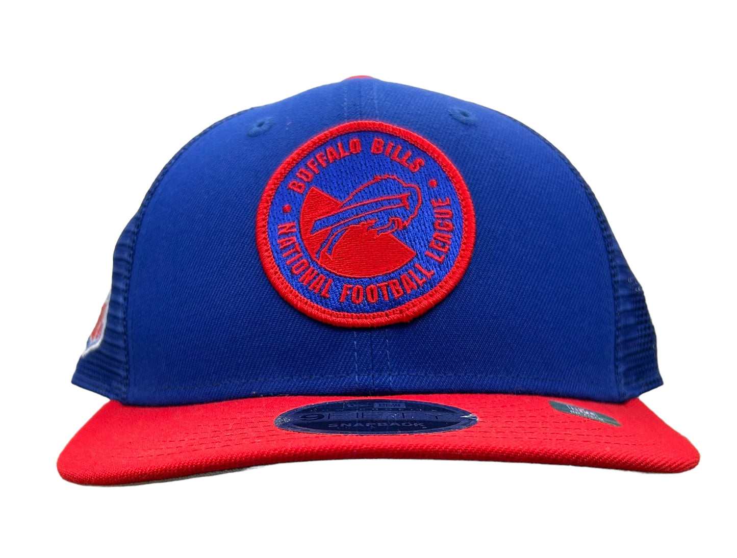 NEW Buffalo Bills 2023 New Era 9Fifty Low Profile Sideline SnapBack Trucker Hat