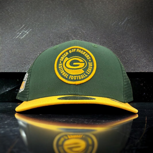 NEW Green Bay Packers New Era Sideline Low Profile 9FIFTY Snapback Hat Cap NFL