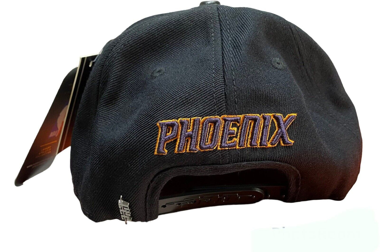 NEW Phoenix Suns PHX Pro Standard Double Front Black Orange Snapback Era Hat Cap