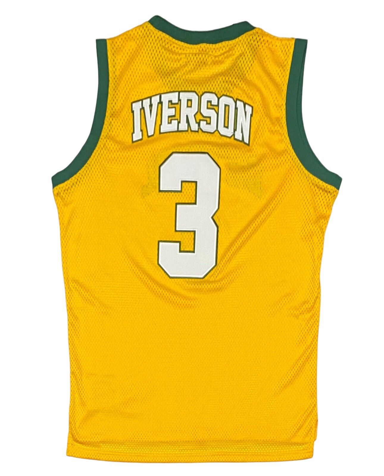 NEW AUTHENTIC Allen IVERSON Bethel High School  Basketball Throwback Jersey Sz M