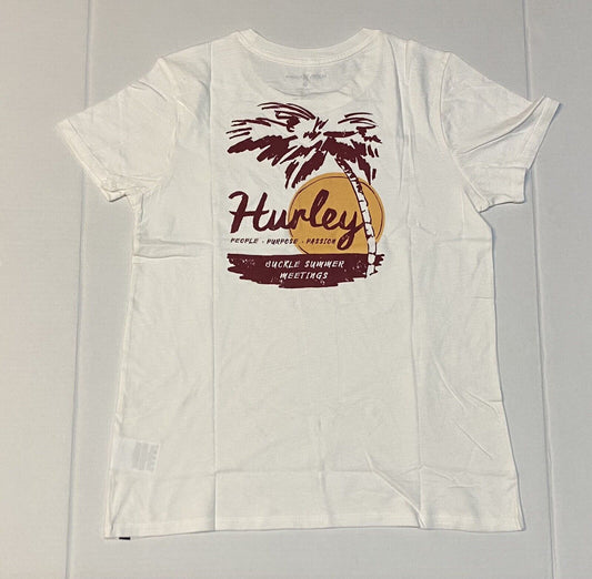 Hurley Buckle Exclusive Women’s  T Shirt  size Medium People Purpose Passion