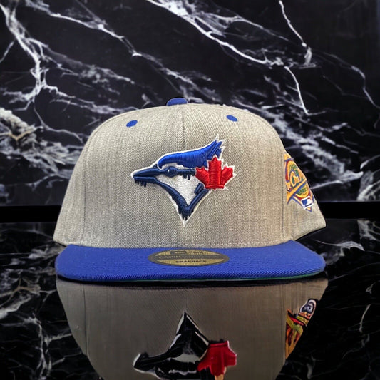 NEW Capn On Melrose 2 Tone Toronto Blue Jays SnapBack Hat Mens