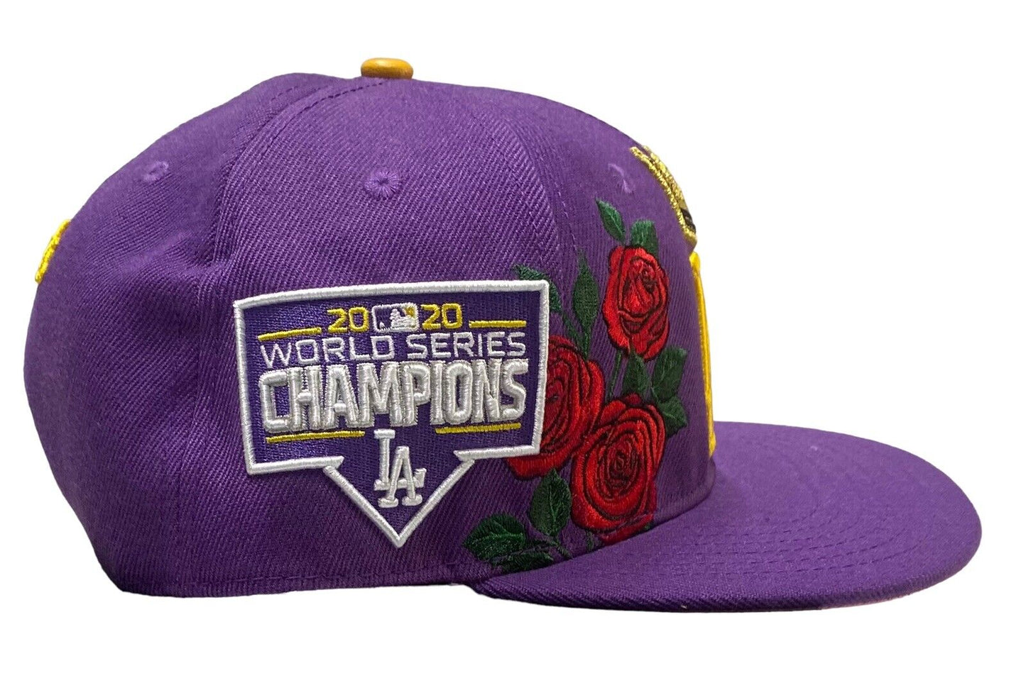 Los Angeles Lakers Cap Pro Standard Rose Patch Showtime 17X Champs Snapback Hat