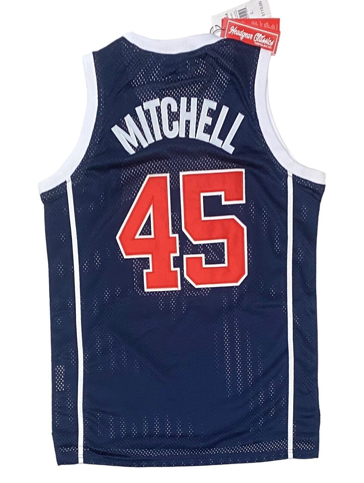 NEW Donovan Mitchell HS Throwback  Basketball Stitched Jersey Headgear Classics