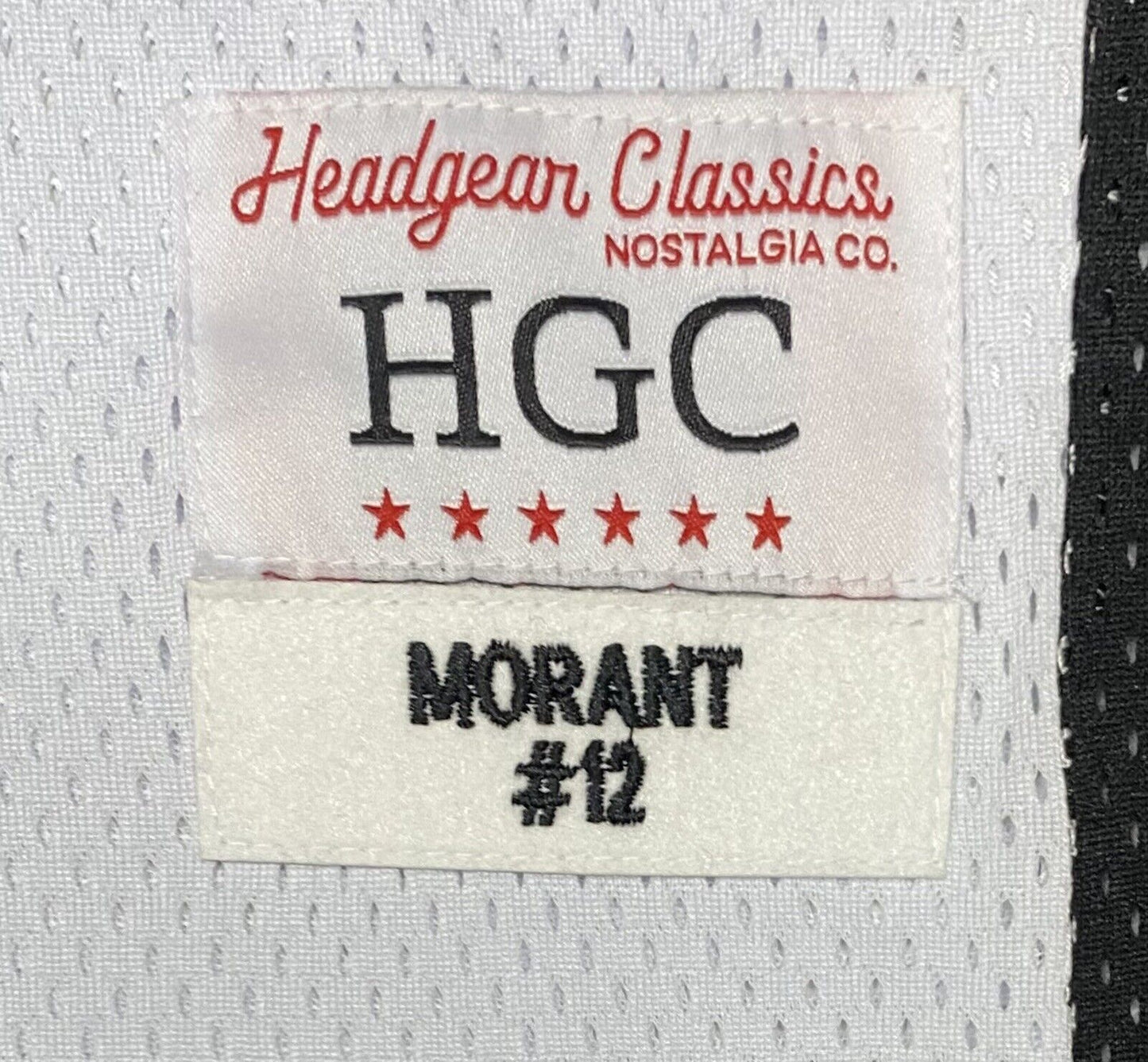 NEW Ja Morant High School Jersey Sz S Headgear Classics Streetwear Authentic