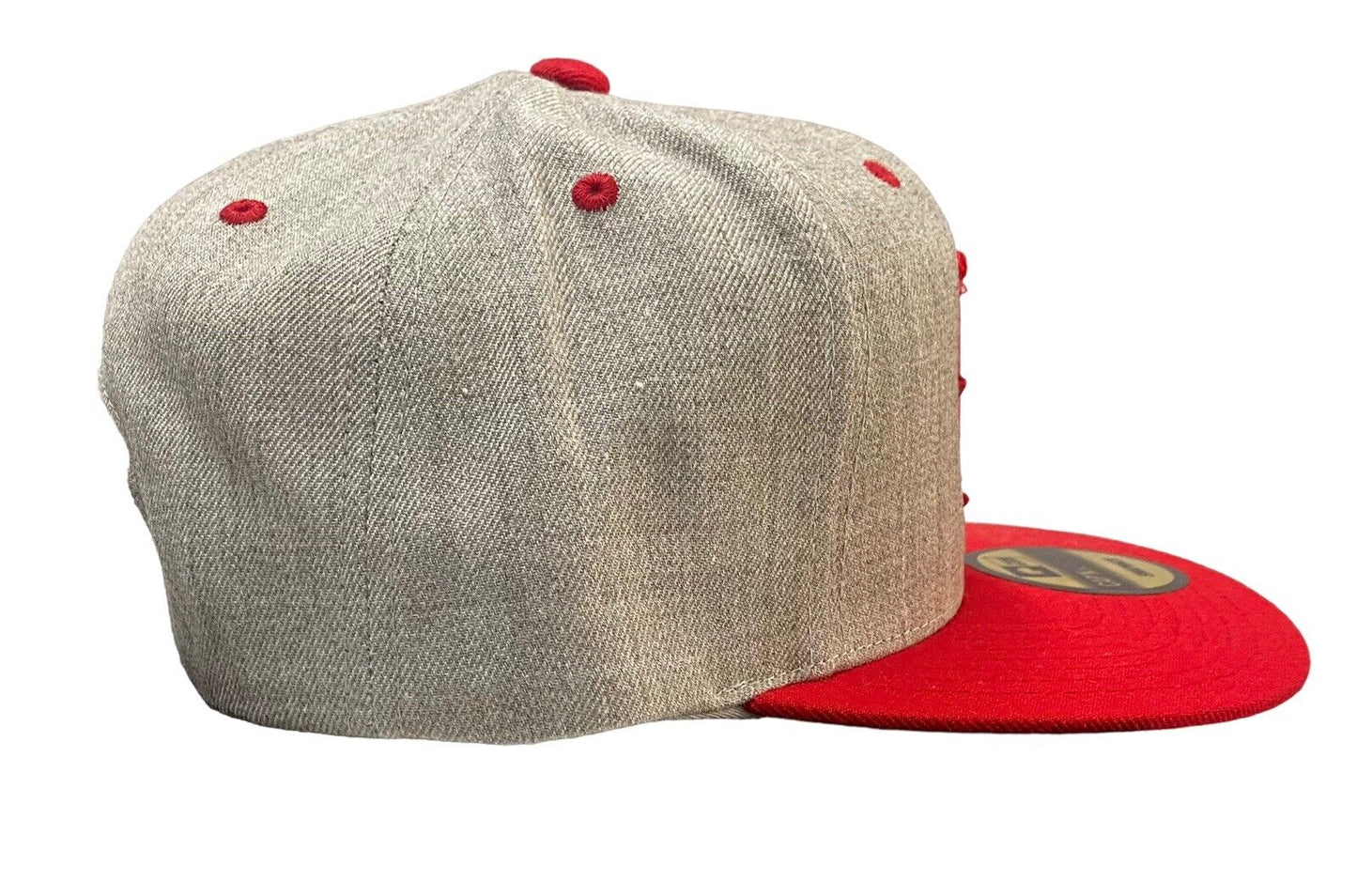 NEW Boston Red Sox Capn On Melrose 2 Tone SnapBack Hat Gray/Red Green UV