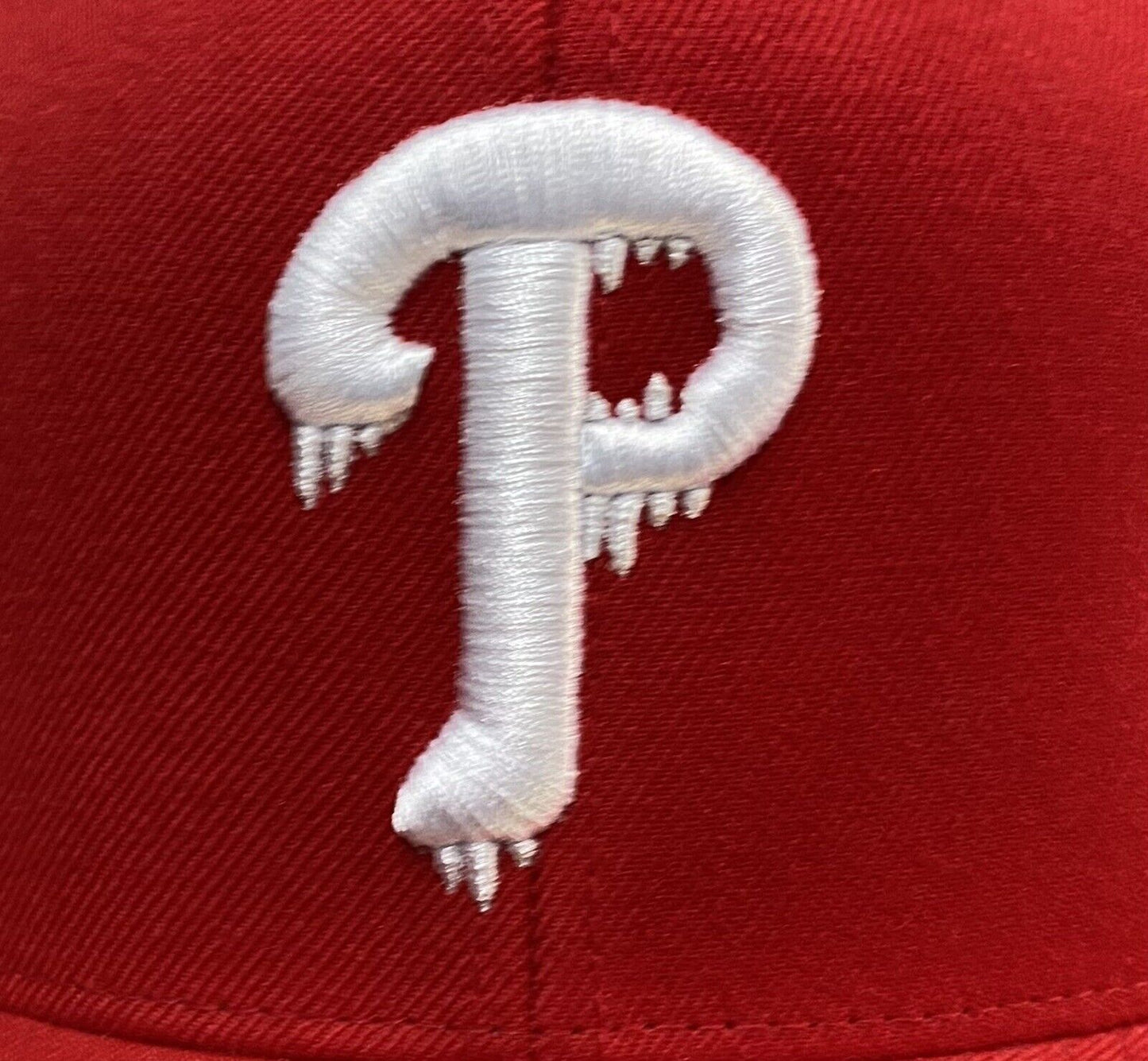 NEW Philadelphia Phillies Capn On Melrose SnapBack Hat  Red Phili Baseball Cap