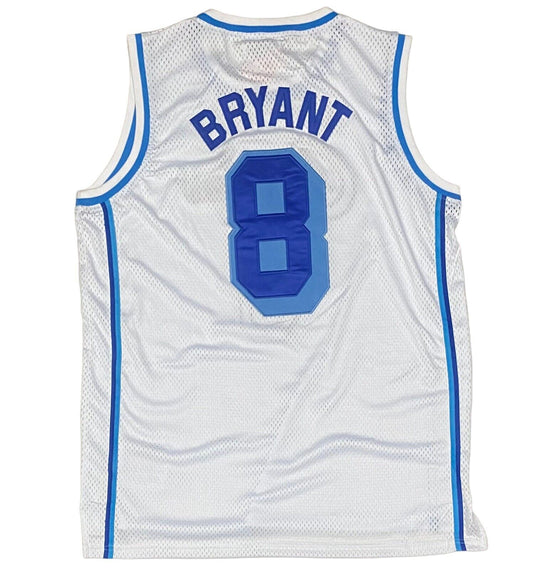 NEW Kobe Bryant #8 LA Crenshaw White Basketball Jersey by Headgear Classics 2XL