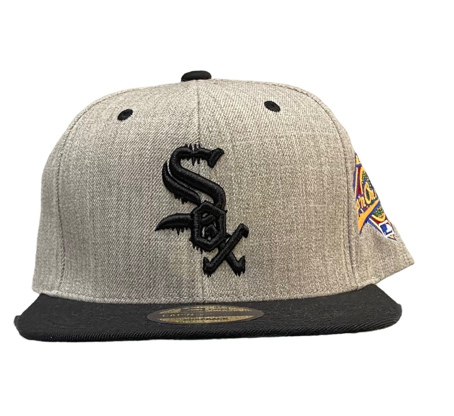 NEW Chicago White Sox 2 Tone SnapBack Hat Capn On Melrose Mens Adjustable Cap