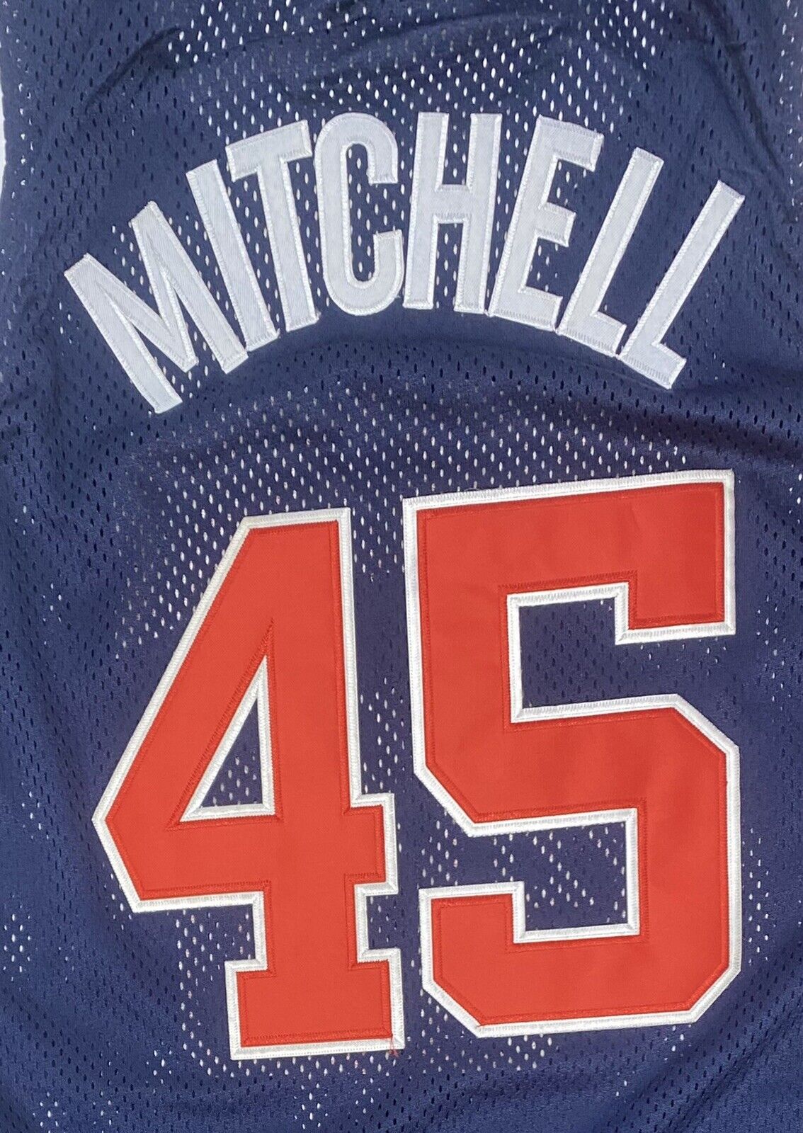 NEW Donovan Mitchell HS Throwback  Basketball Stitched Jersey Headgear Classics