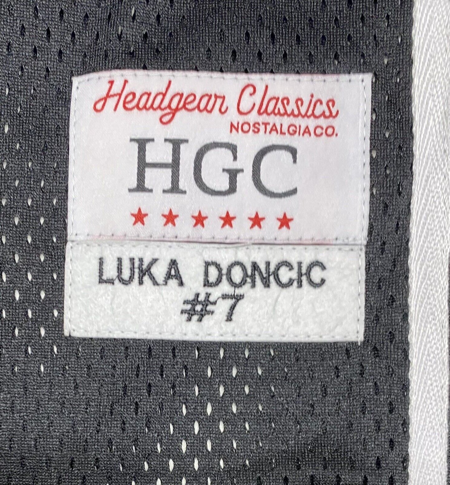 LUKA DONCIC Headgear Classic Real Madrid Teka Basketball Jersey