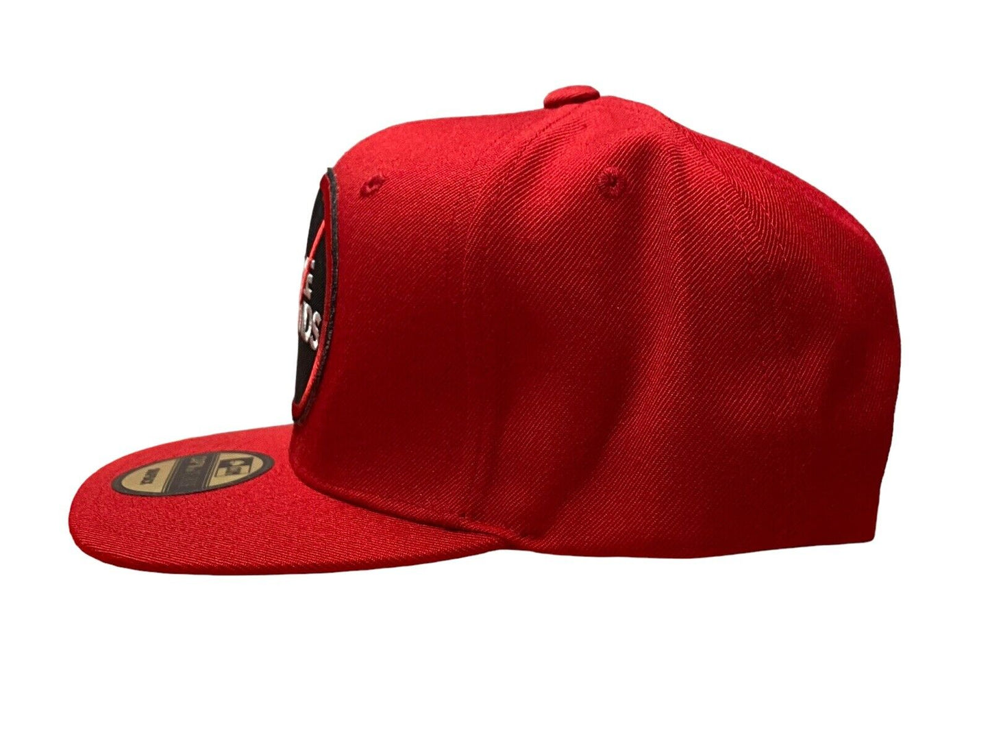 Fake Friends Yupoong Classic Red SnapBack Adjustable Hat  Capn On Meltose