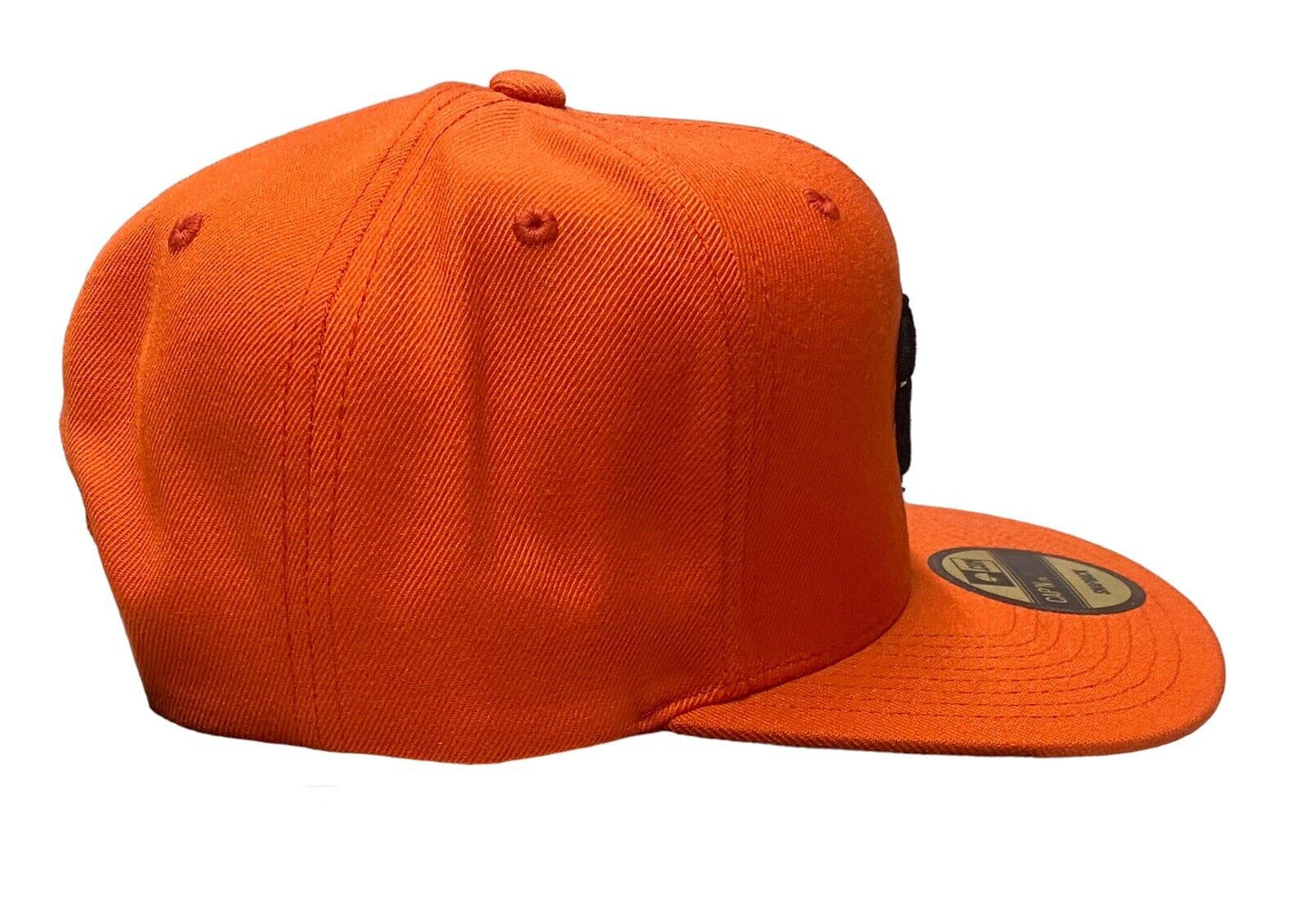 NEW Baltimore Orioles Orange Classic Logo SnapBack Hat Capn On Melrose Flat Brim