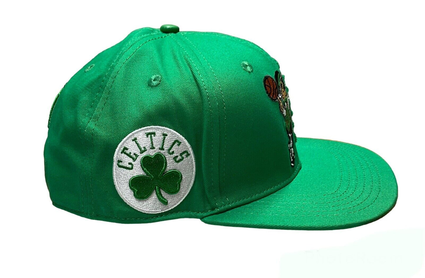 NWT Boston Celtics Mashup SnapBack  Pro Standard NBA Double Logo Kelly Green