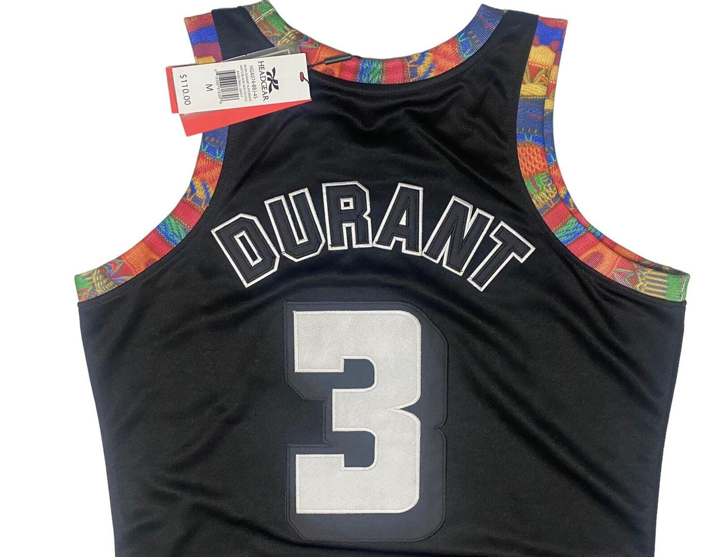 NEW XL Kevin Durant High School Jersey Headgear Classics Streetwear Authentic