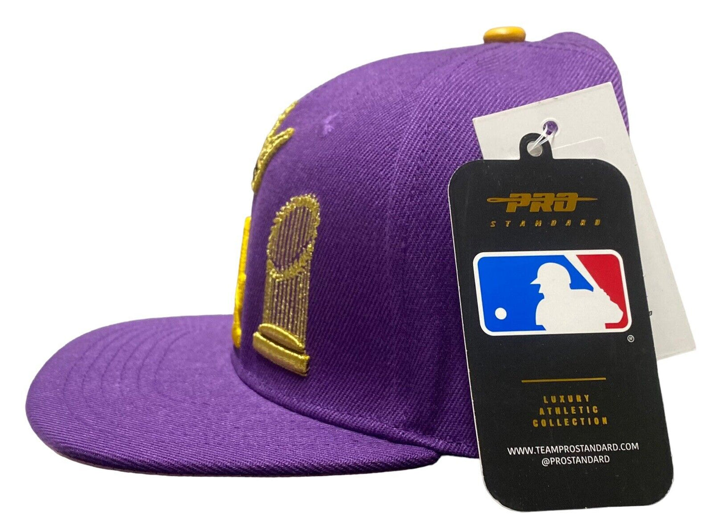 Los Angeles Lakers Cap Pro Standard Rose Patch Showtime 17X Champs Snapback Hat