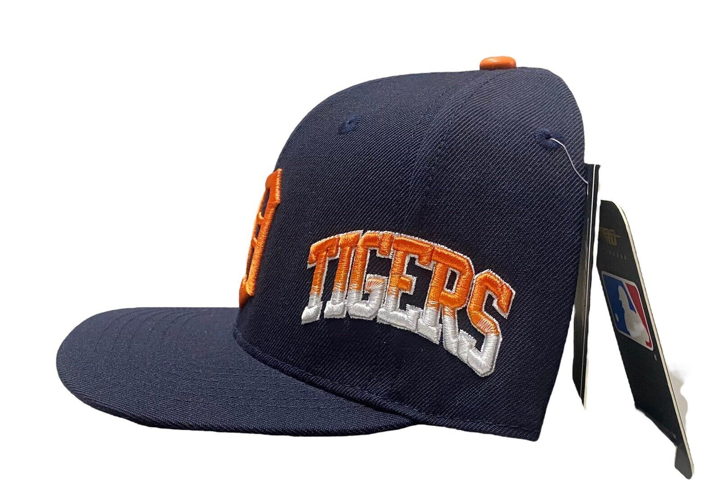 NEW MLB DETROIT TIGERS GRADIENT SNAPBACK Pro Standard Navy Blue Orange UV