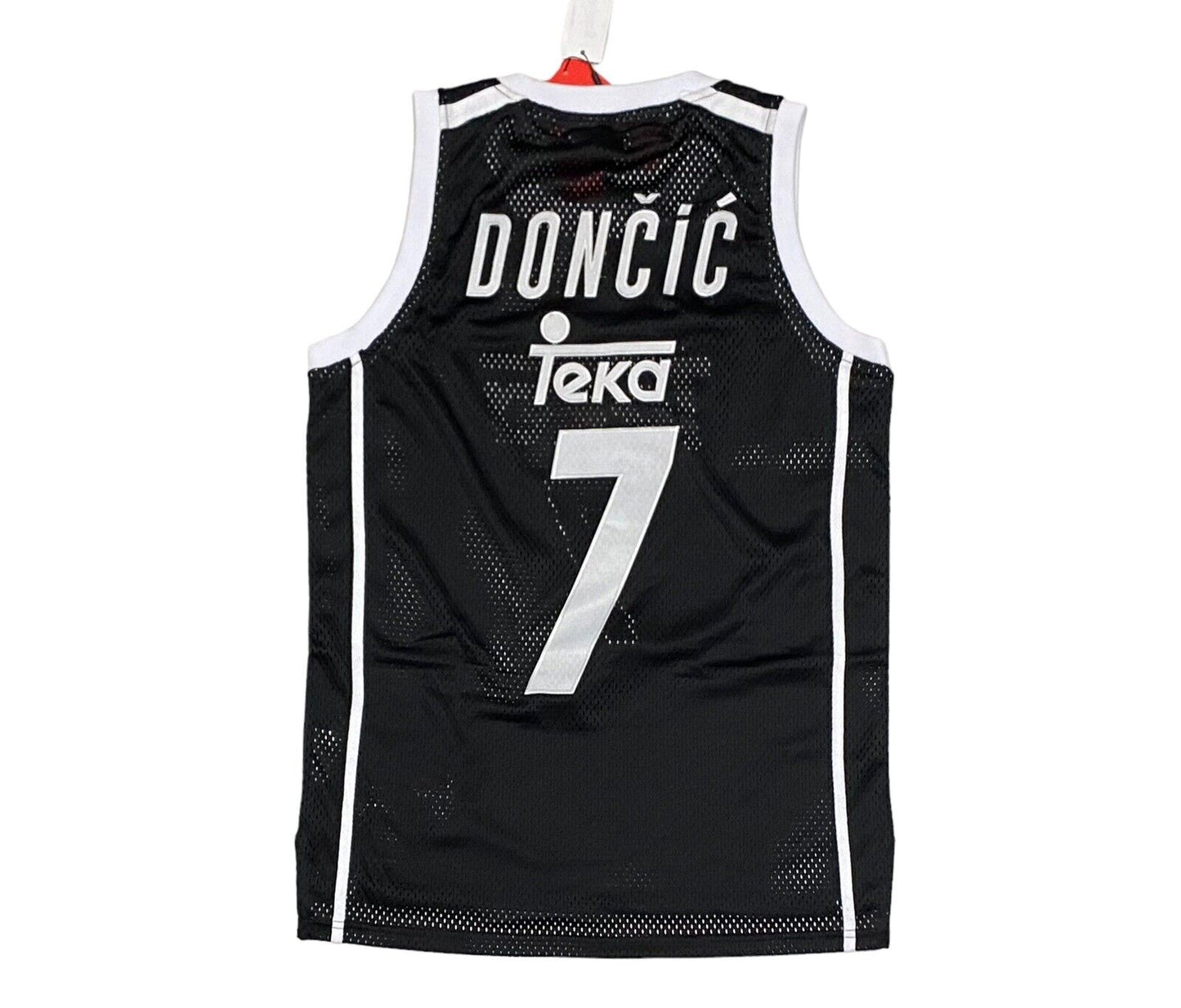 LUKA DONCIC Headgear Classic Real Madrid Teka Basketball Jersey