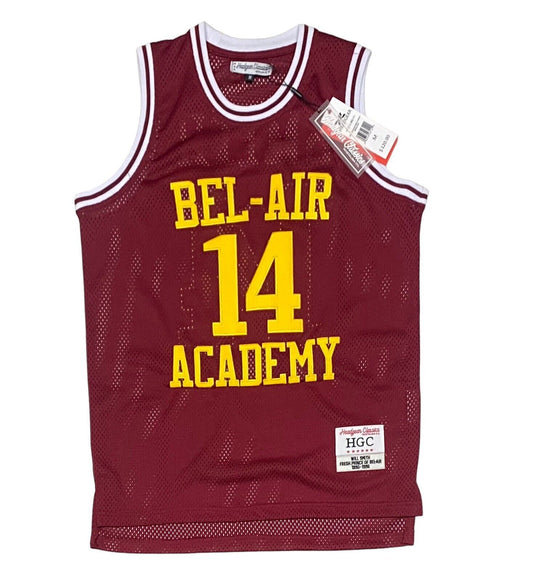 NEW AUTHENTIC HEADGEAR CLASSICS WILL SMITH BEL-AIR ACADEMY Throwback JERSEY 2XL